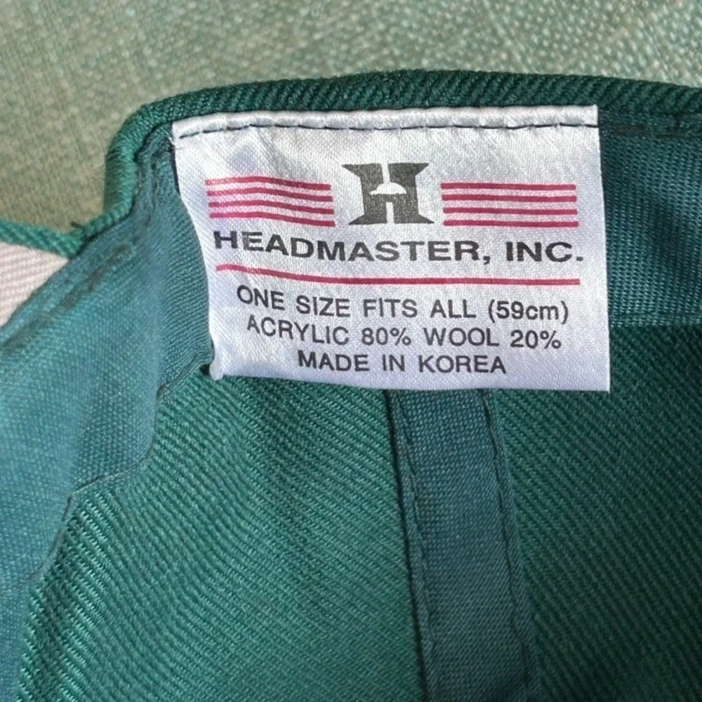 VTG Headmaster 2002 Rose Bowl National Champs Univeristy of Miami Hurricanes Cap